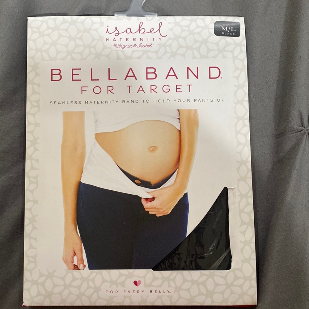 Isabel Maternity by Ingrid Isabel seamless maternity band M/L Black